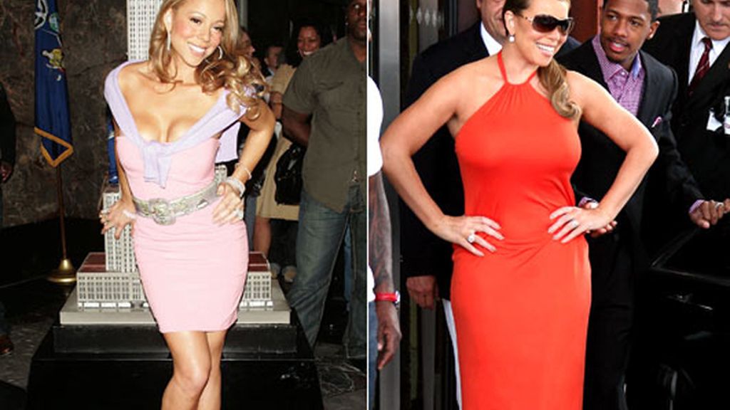 Los kilos de ida y vuelta de los famosos