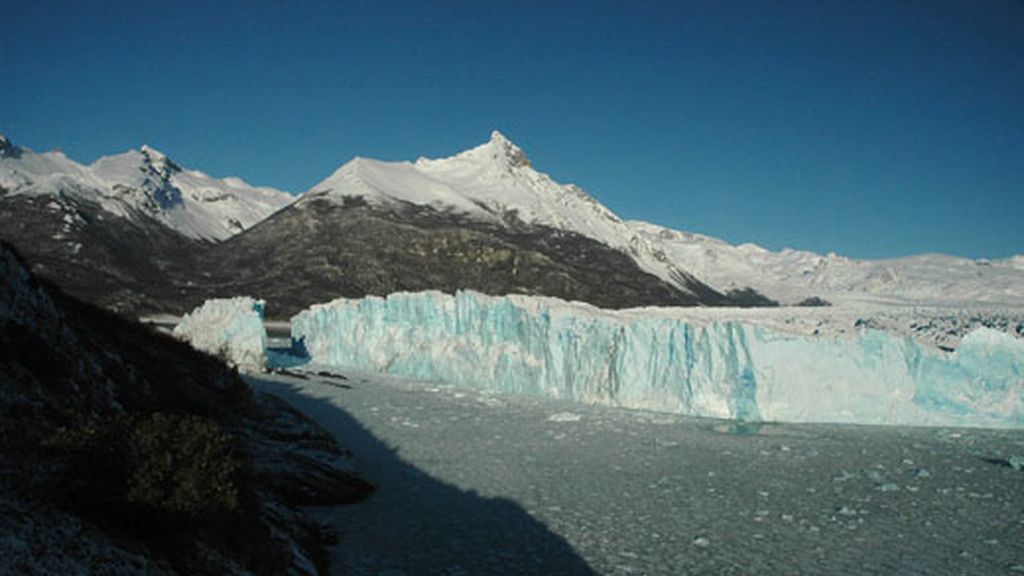 El antes y después del "Perito Moreno"