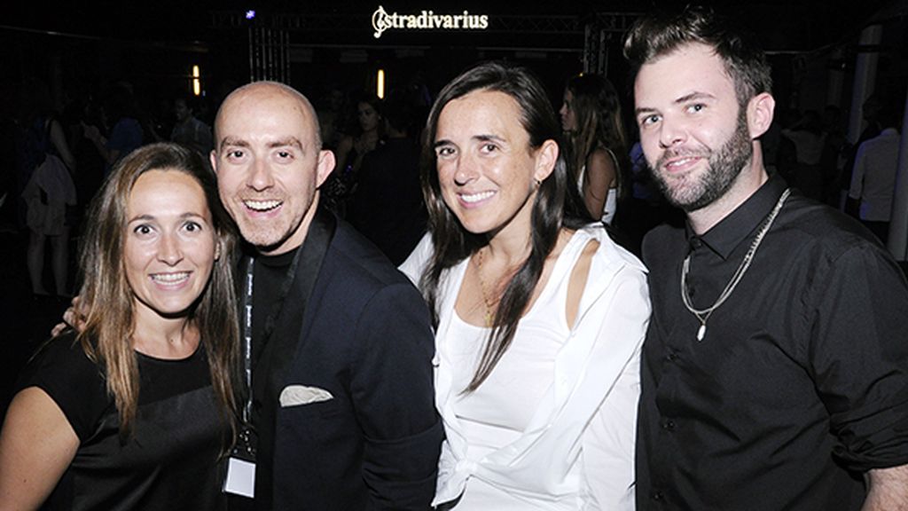 Dolors Borrás (Piazza Comunicación), David Castillo, Marta Pedruelo y Marc Torralba