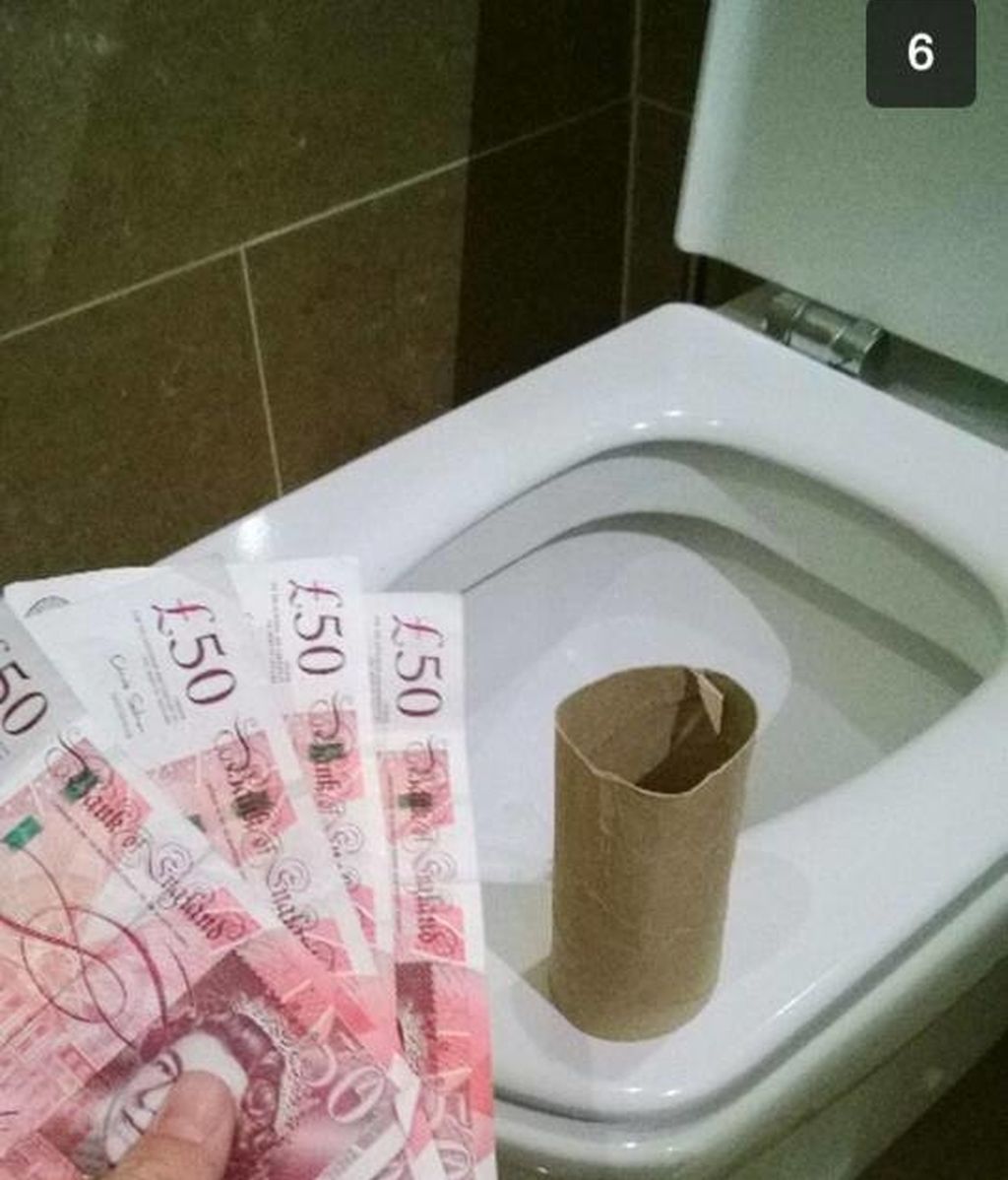 Lo que uso cuando me falta papel higiénico en el baño