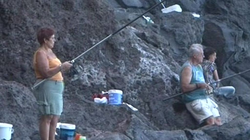 Concurso de pesca y paella gigante en Tijarafe