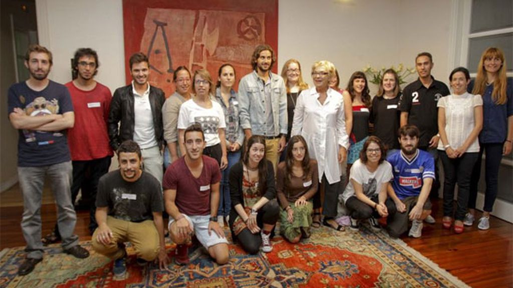 Rosalía se casó con Amancio Ortega en los años 60