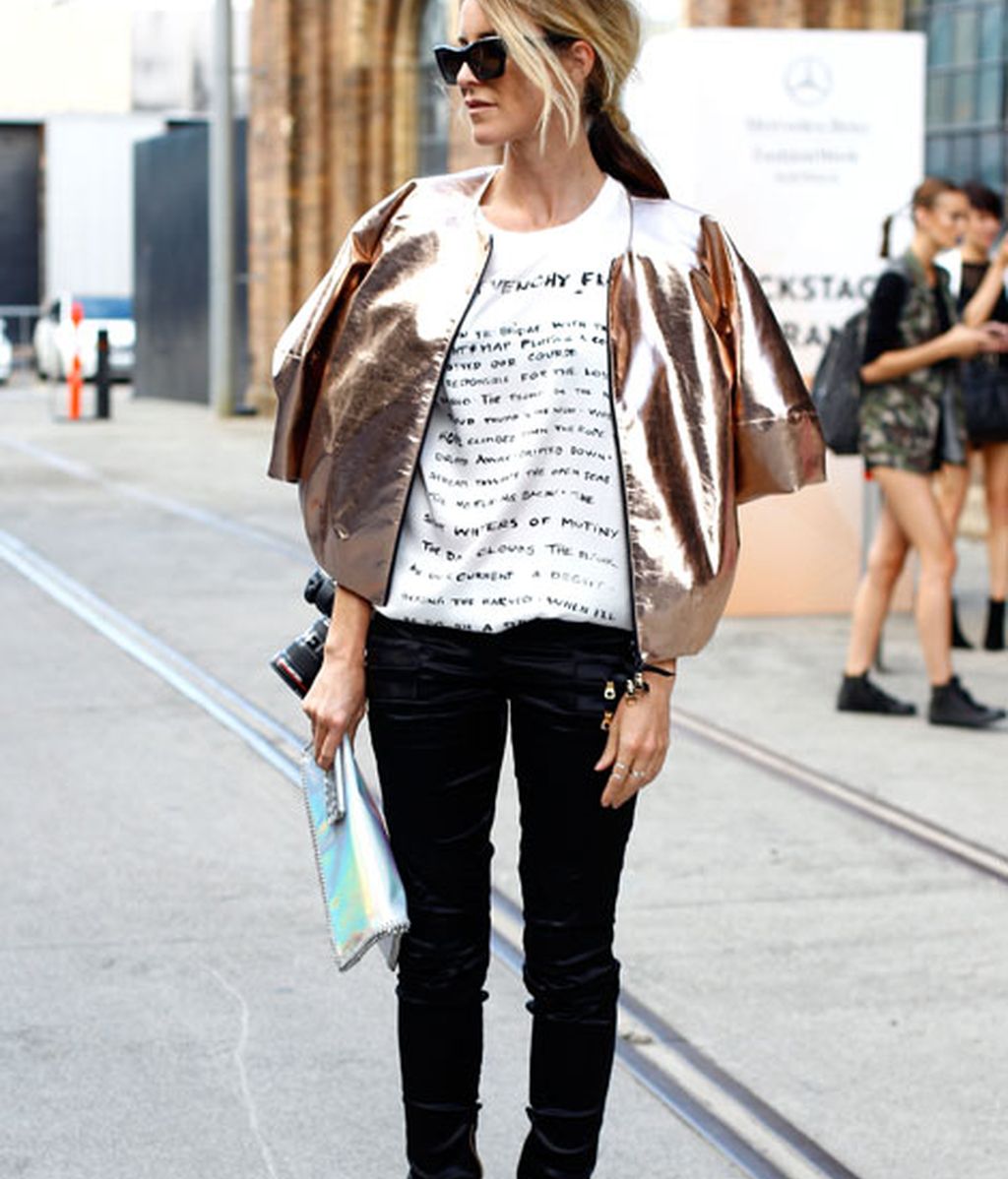 La chaqueta metálica