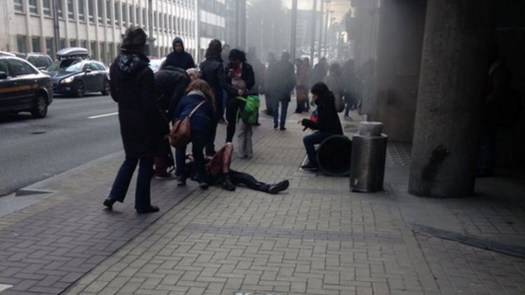 Explosión en el metro de Bruselas