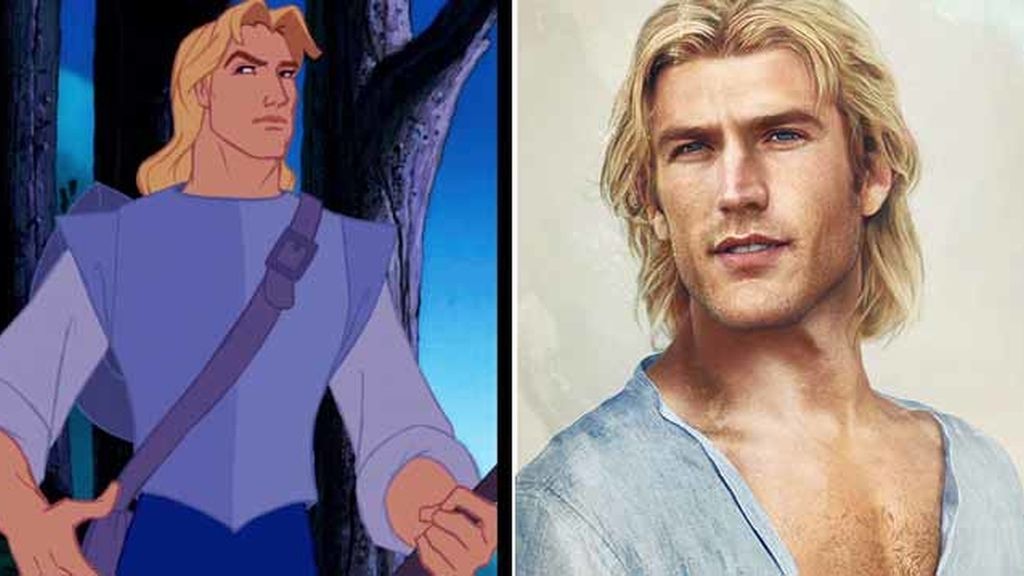 El capitán John Smith, de Pocahontas