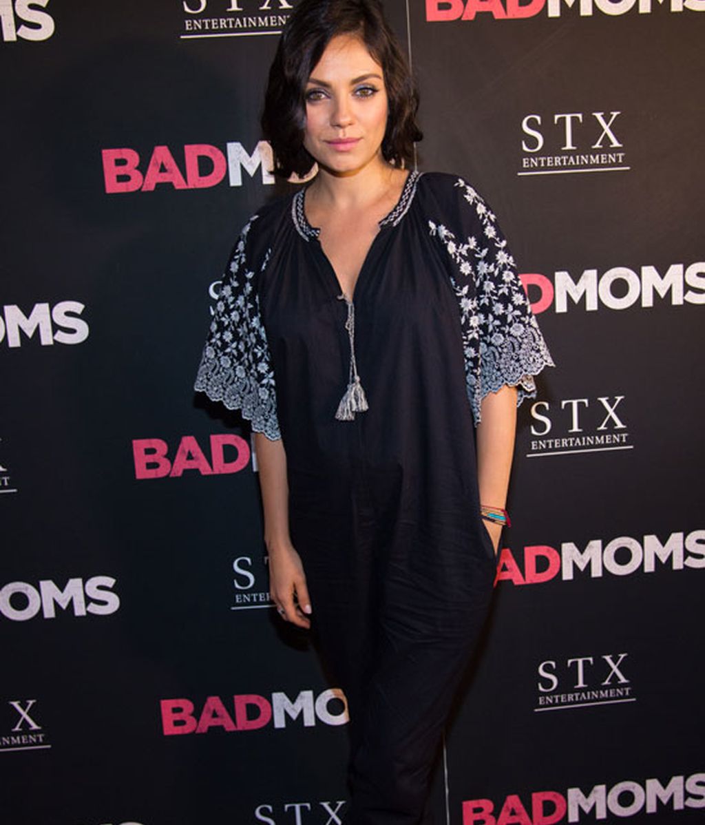 Mila en el estreno de Malas madres