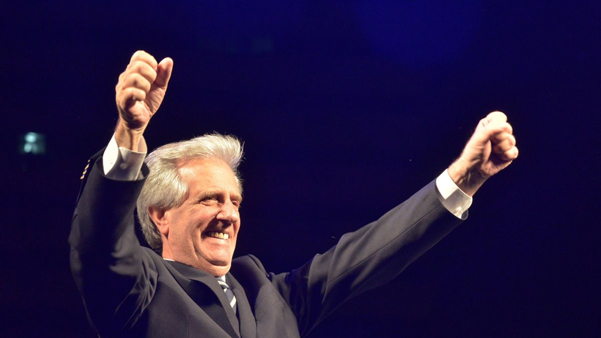 Tabaré Vázquez, presidente electo de Uruguay