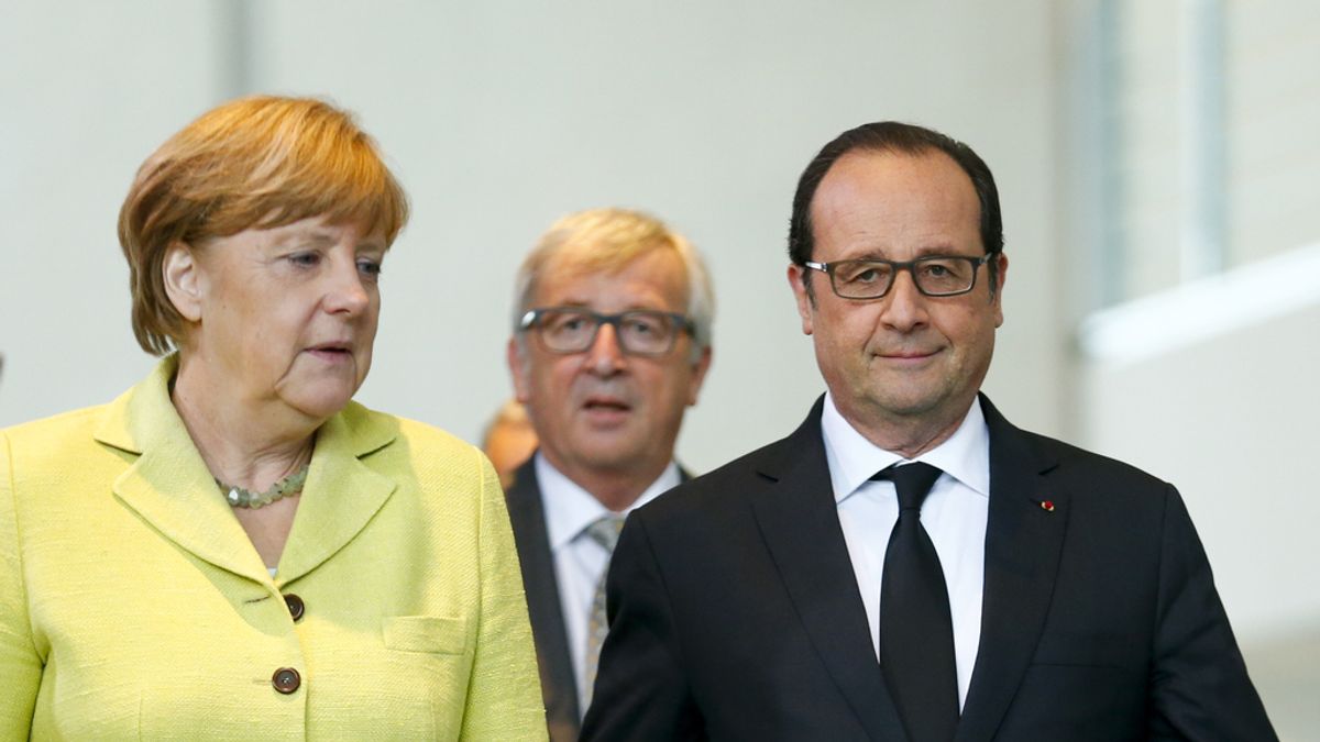 Draghi, Lagarde, Merkel, Hollande y Juncker acuerdan trabajar "con intensidad" sobre Grecia