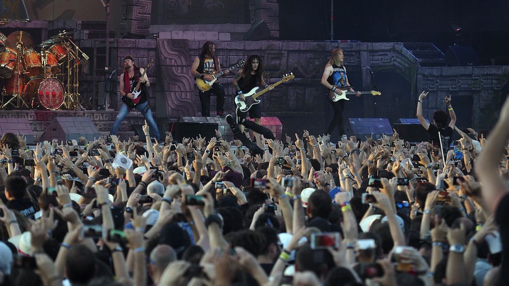Iron Maiden ‘resucita’ Viveiro a ritmo de heavy metal