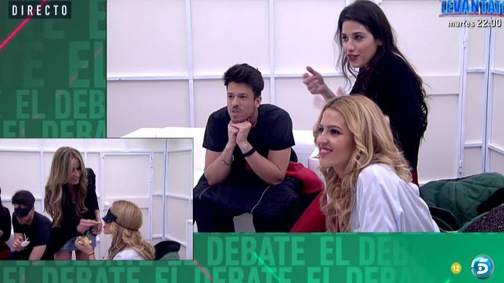 Ares, Chari y Fede llevaban un antifaz