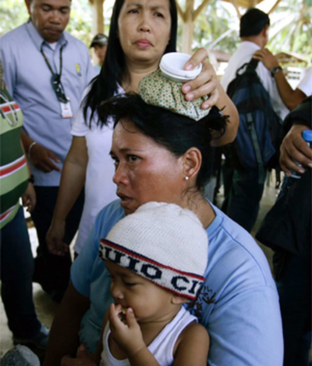 Una de las liberadas en el secuestro de Filipinas
