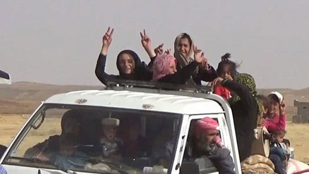 Así expresan la libertad las mujeres que huyen del ISIS