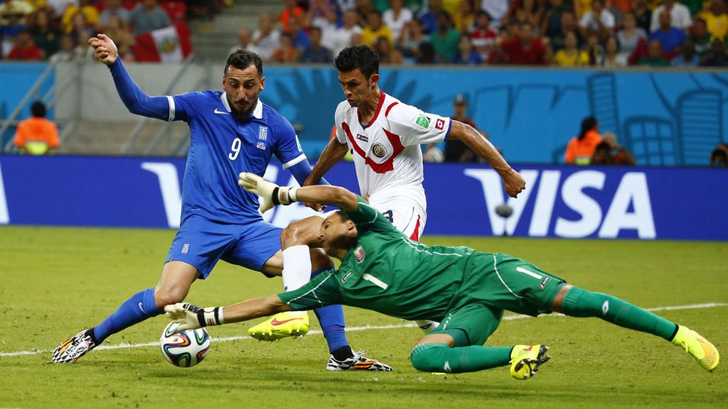 El cancerbero de Costa Rica tuvo trabajo también en la prórroga