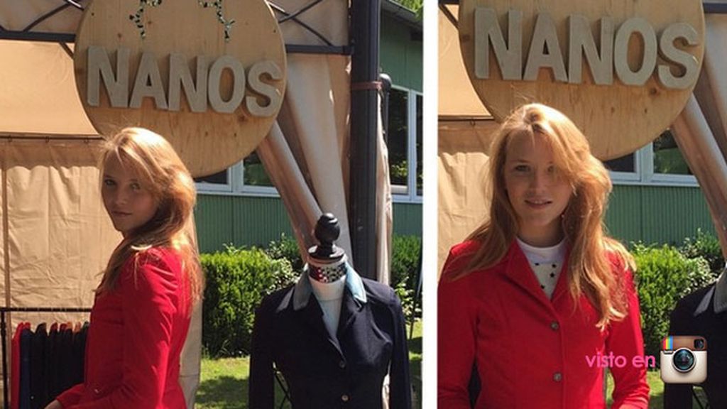 Con sólo 20 años, es directora de una marca de ropa para hípica, 'Nanos'