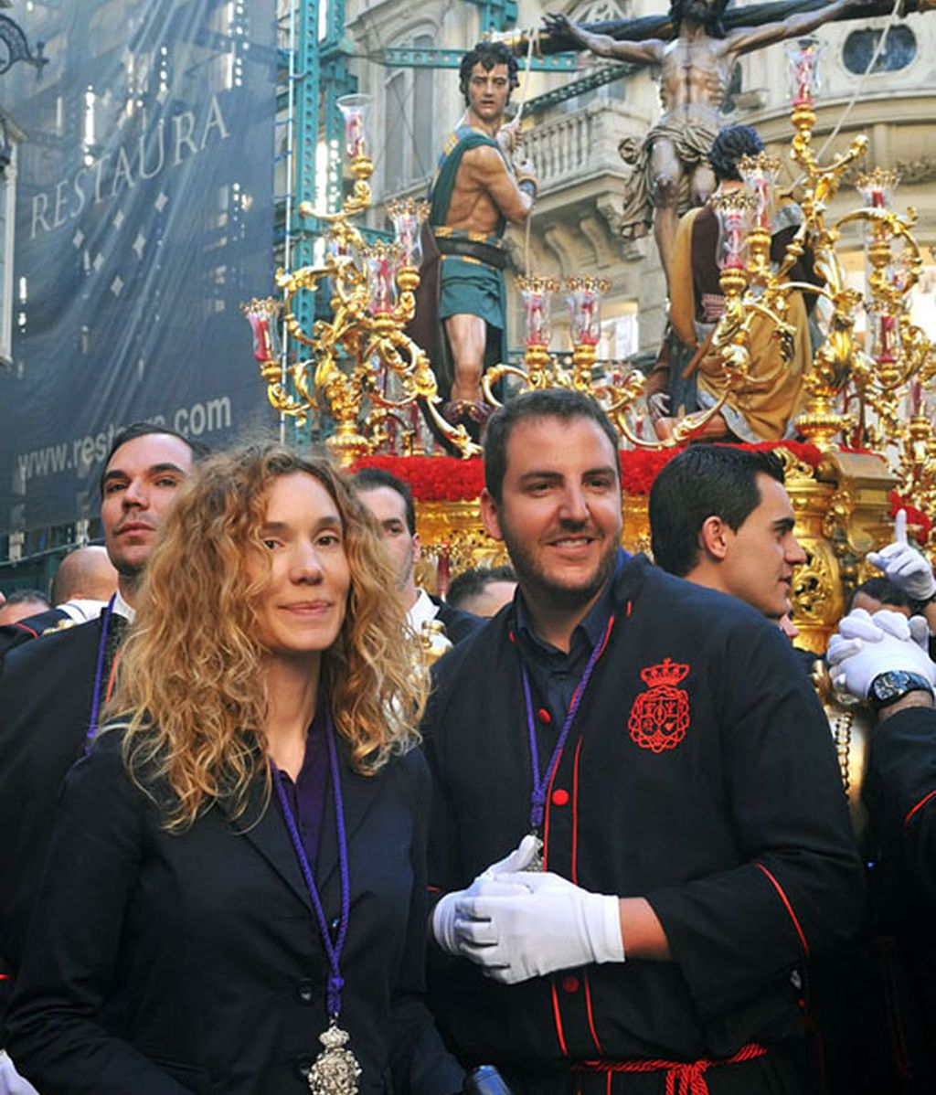 Famosos devotos en Semana Santa