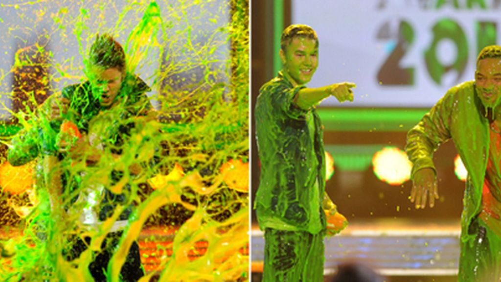 Justin Bieber, Halle Berry y Will Smith pringados hasta las cejas