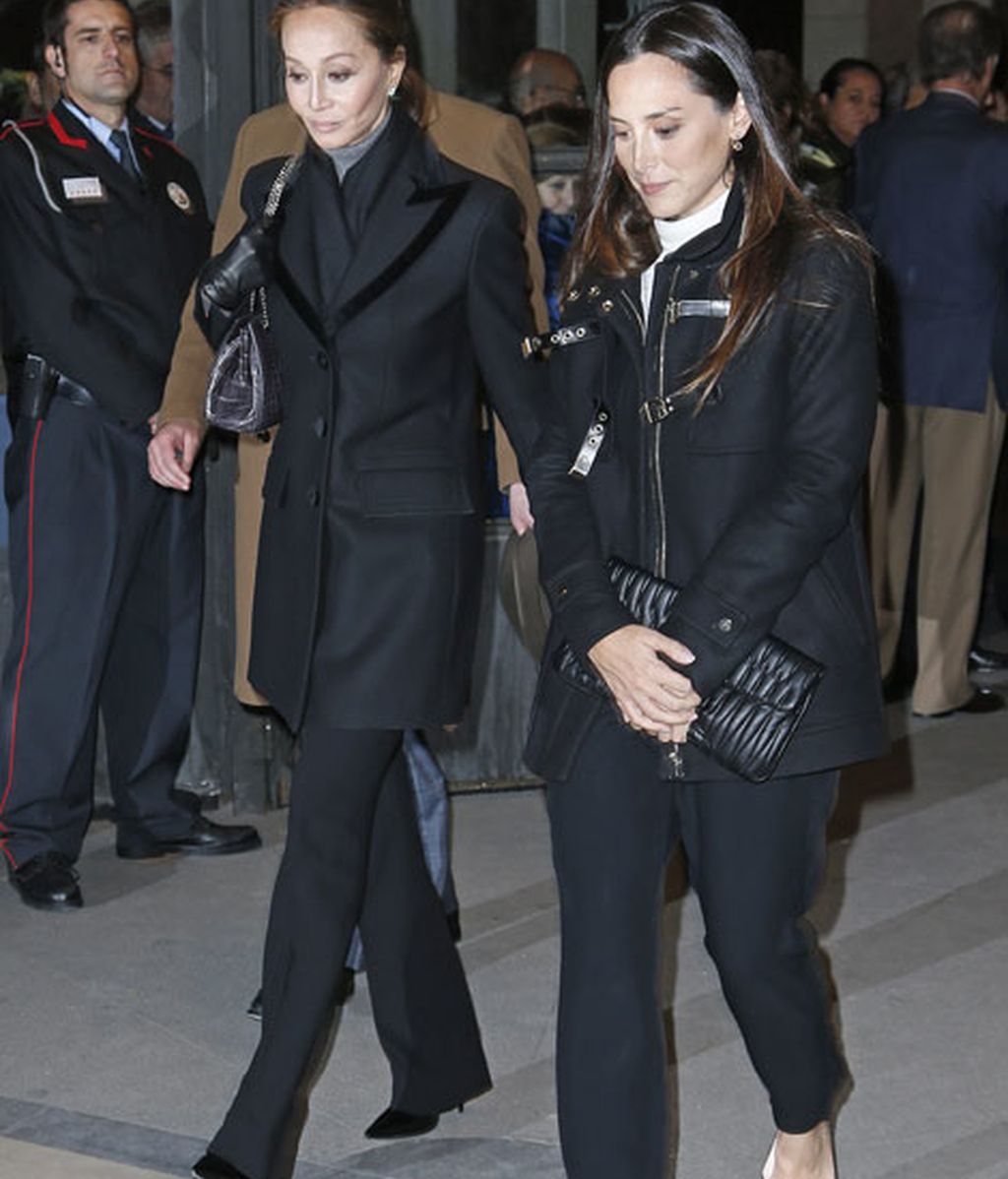 Tamara Falcó acompañó a su madre, Isabel Preysler
