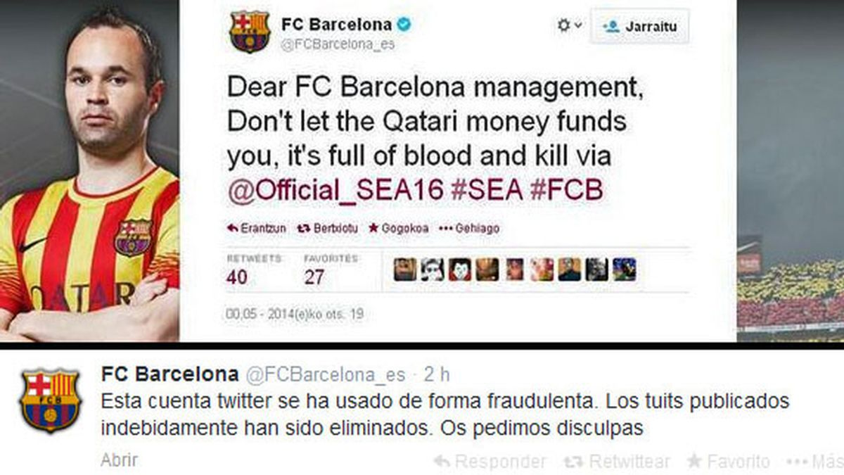 Barcelona, twitter Barcelona, twitter