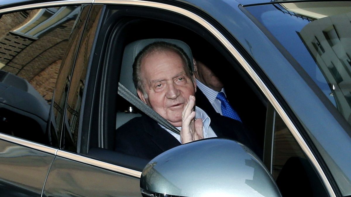 Don Juan Carlos llega a La Milagrosa