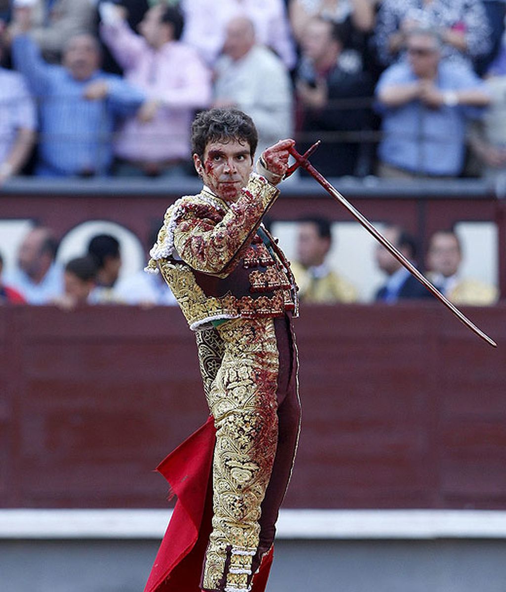 José Tomás, cogido en Las Ventas