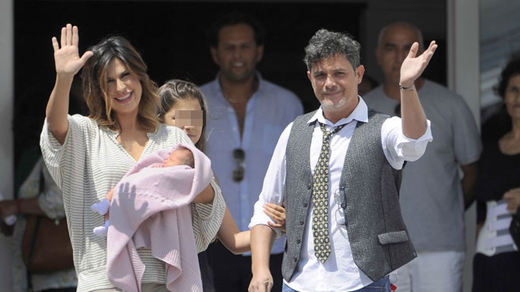 Han posado juntos a la salida de la clínica Ruber Internacional