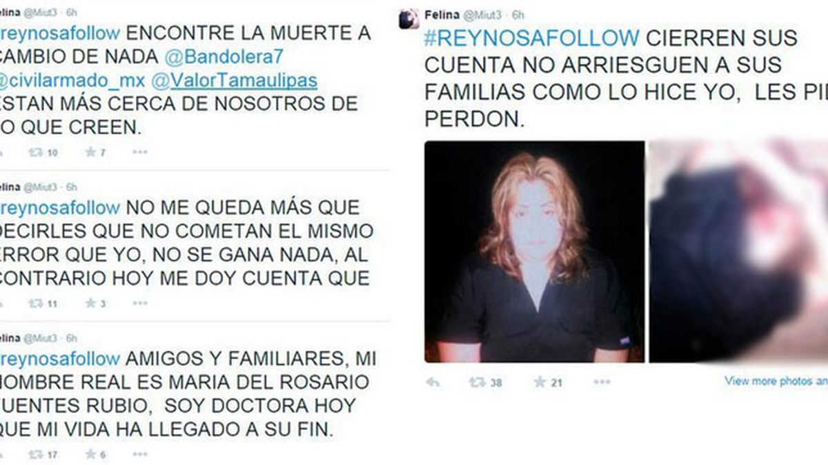 Asesinan a una mujer que había denunciado los cárteles de las drogas en Twitter