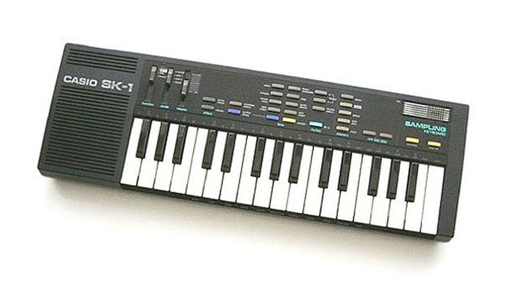 1986: 'Casio SK1 Sampler Keyboard'