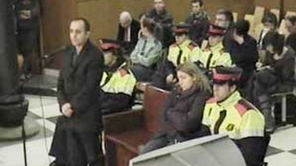 Los acusados durante el juicio. Vídeo: ATLAS