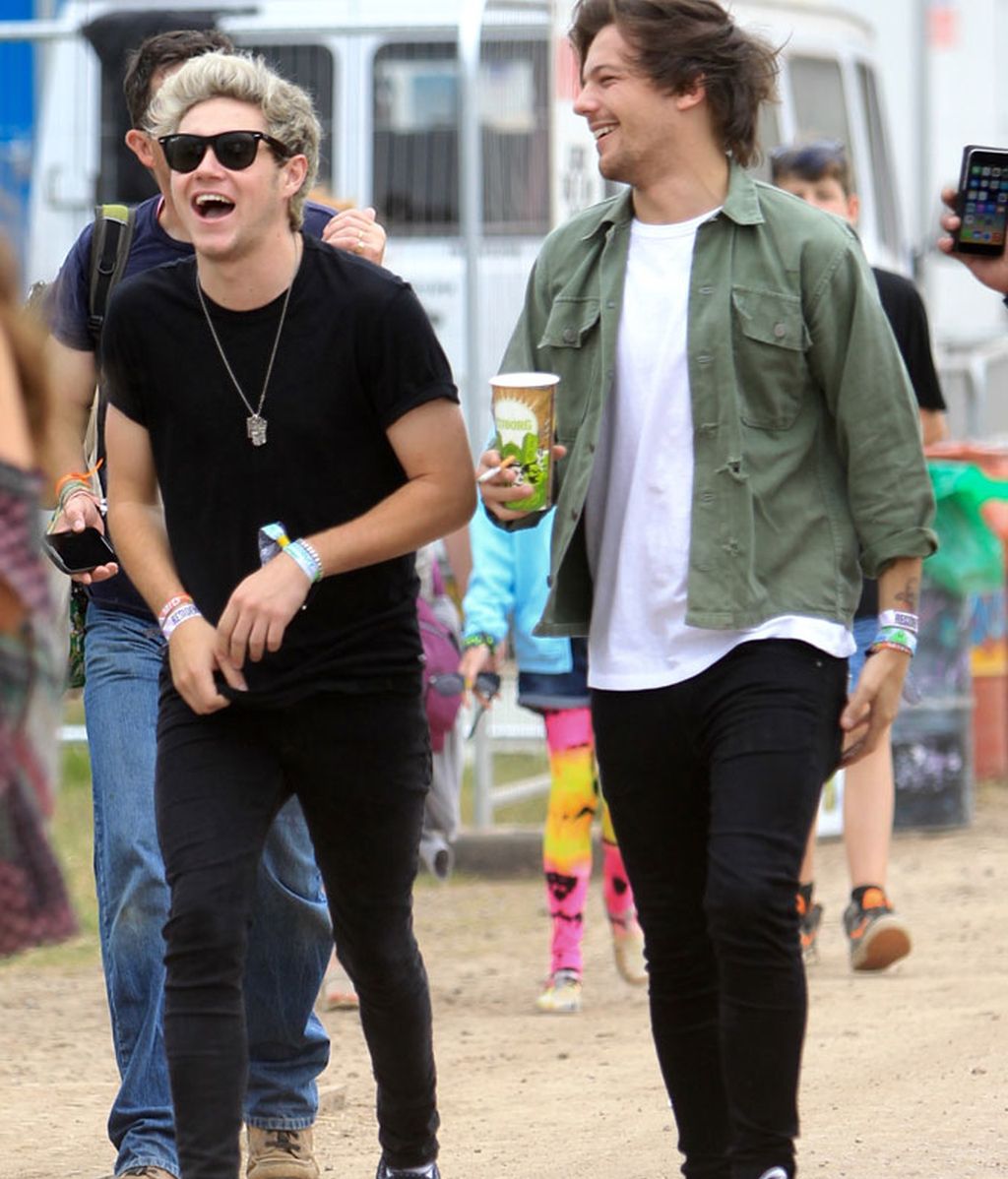 Louis Tomlison también compartió diversión con su compañero Nial Horan