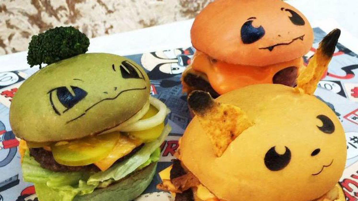 Un restaurante de comida rápida australiano crea las primeras ‘hamburguesas Pokémon’