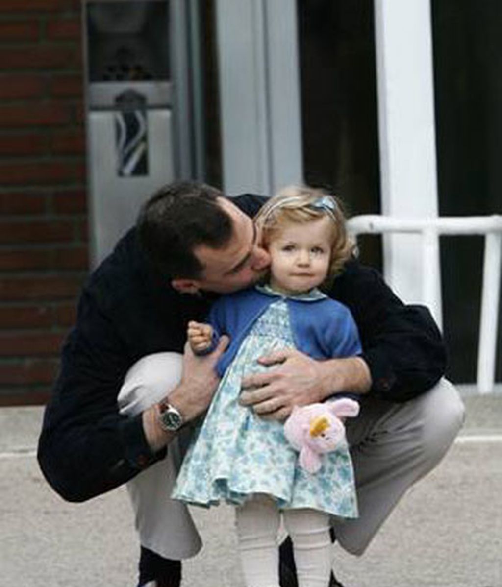 Leonor visita a su madre y a Sofía