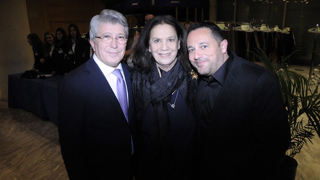 Enrique Cerezo, Terele Pávez y Pepón Nieto