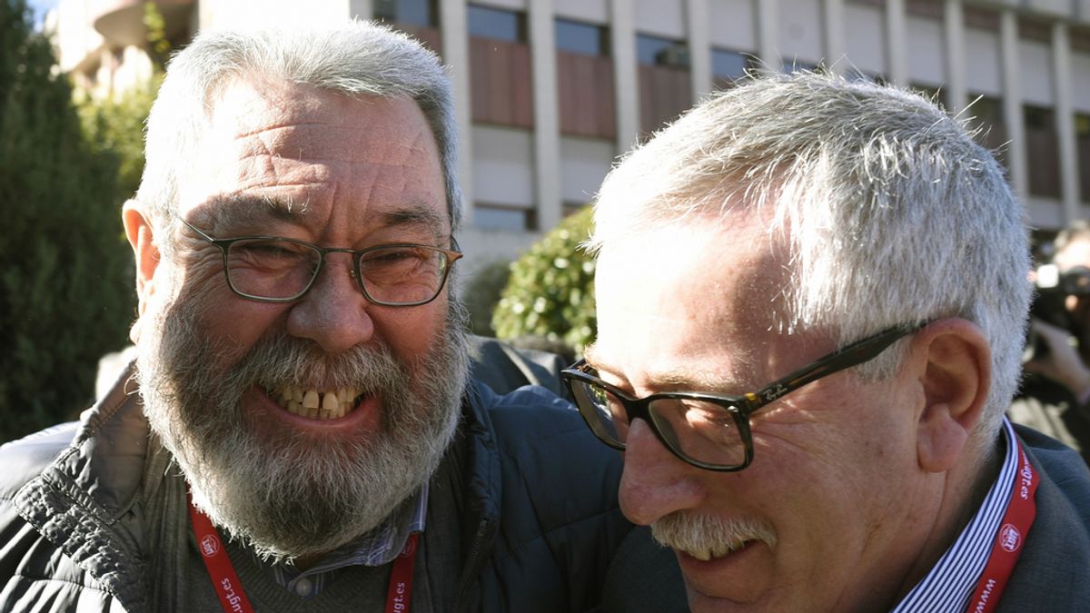 Cándido Méndez e Ignacio Fernández Toxo