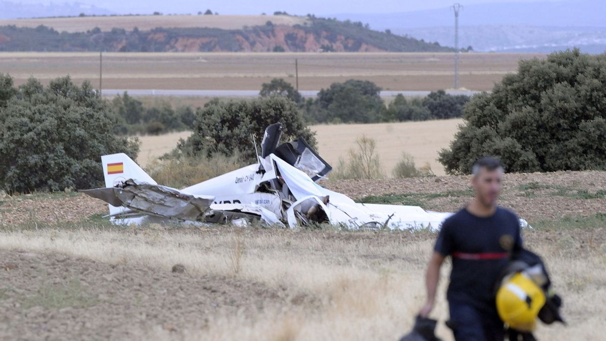 Tres fallecidos en un accidente de avioneta en Guadalajara