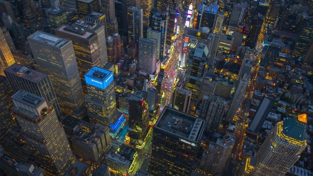 Manhattan a vista de pájaro