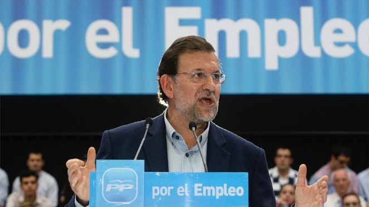 Rajoy en un mitin