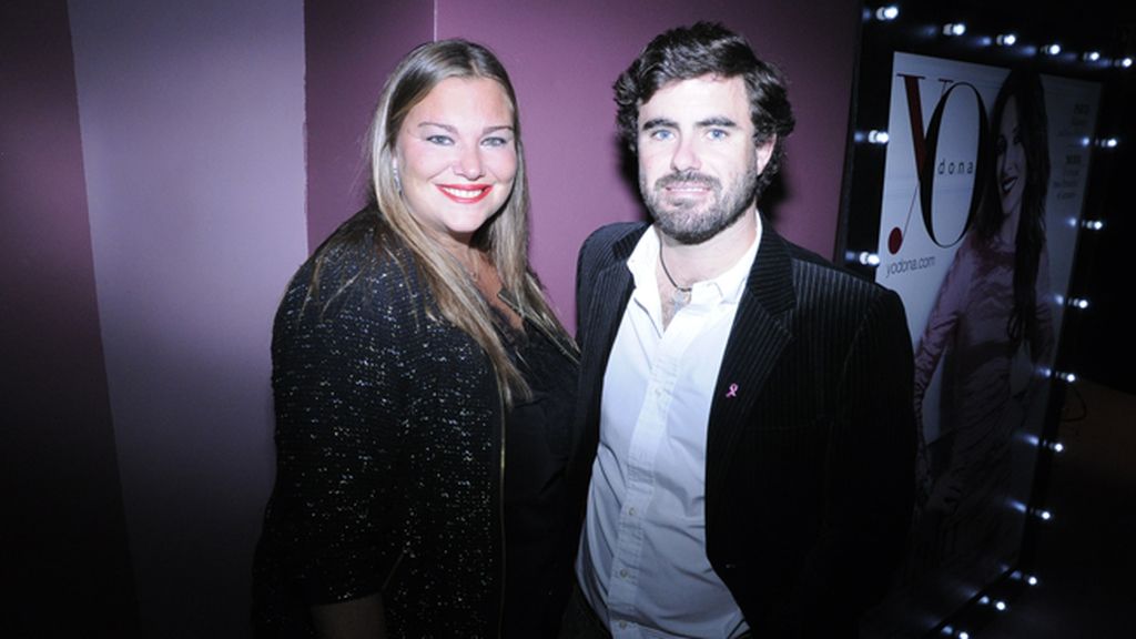 Caritina Goyanes acudió acompañada de su marido Antonio Matos