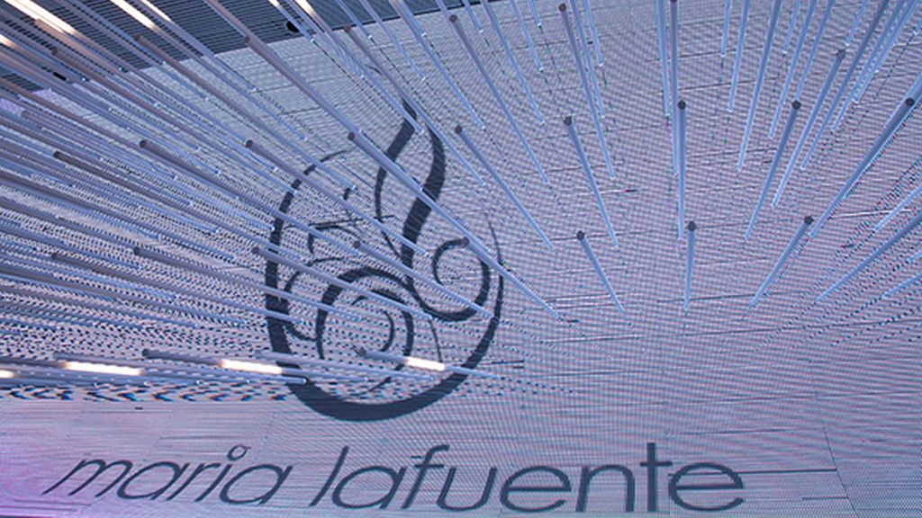 Ambiente en el desfile