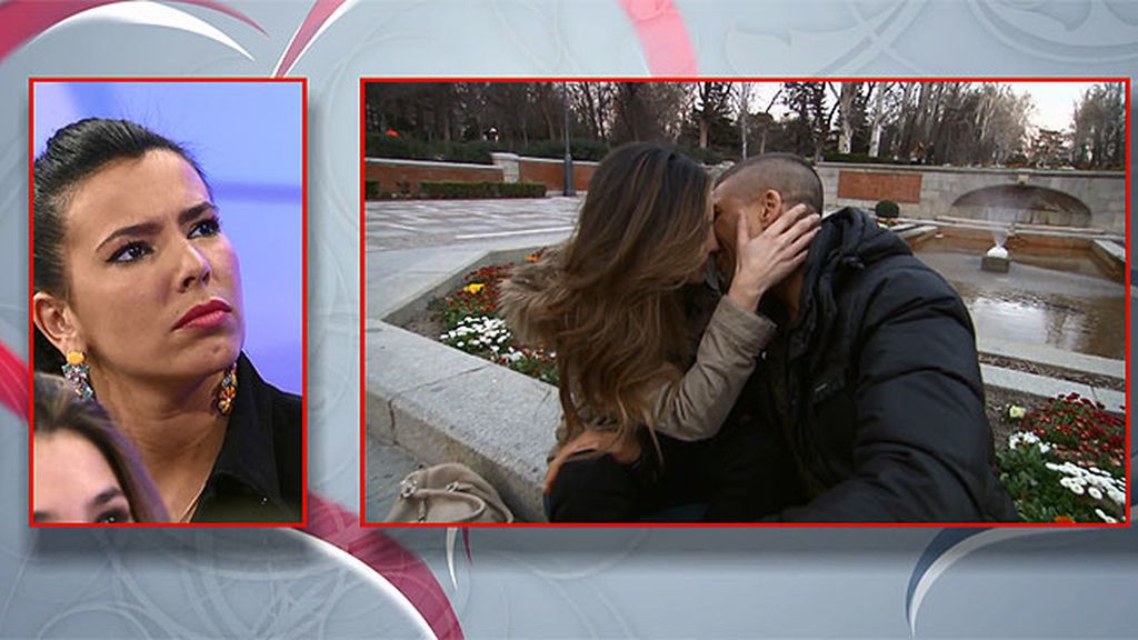 Selfies, abrazos y besos por Madrid