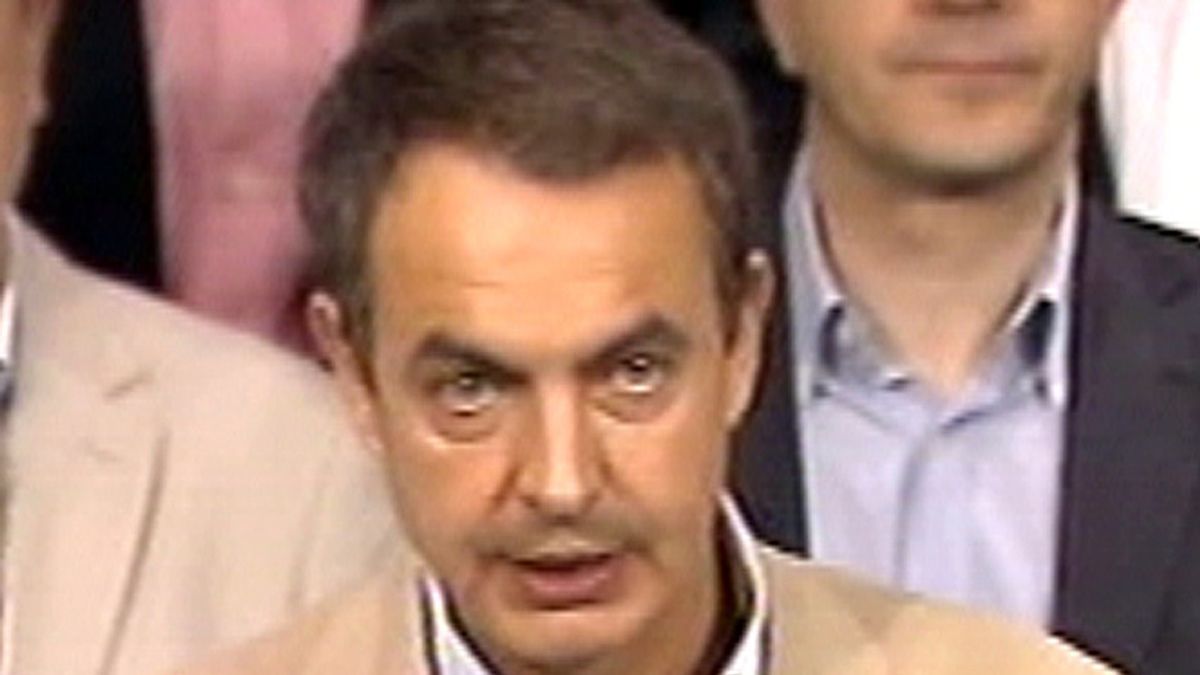 Zapatero en el Consejo Territorial del PSOE