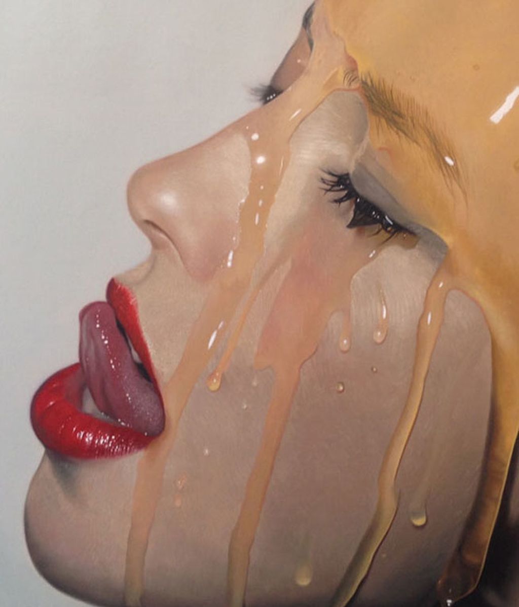Talento y una técnica muy especial, así son las pinturas de Mike Dargas