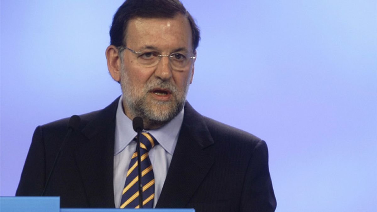 Mariano Rajoy en la clausura de la Escuela de Invierno del PP catalán