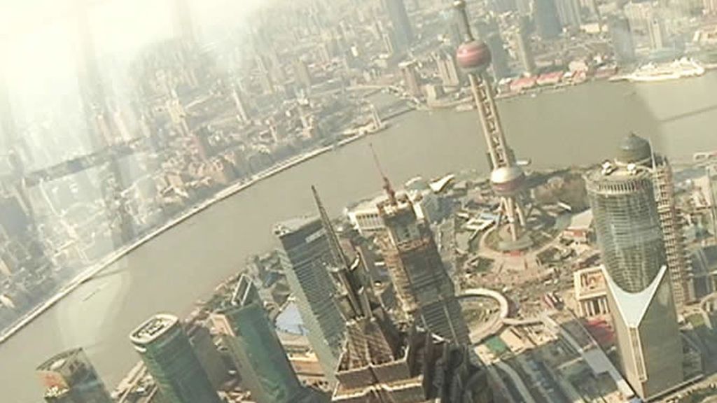 Vista aérea Pudong
