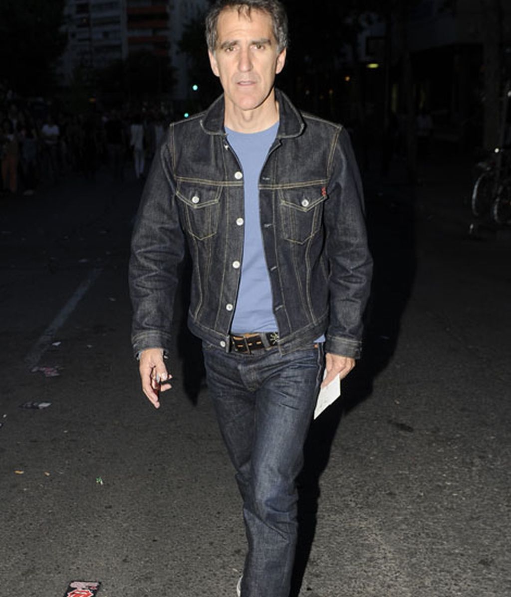 Mikel Erentxun acudió a la fiesta del 'rock and roll'