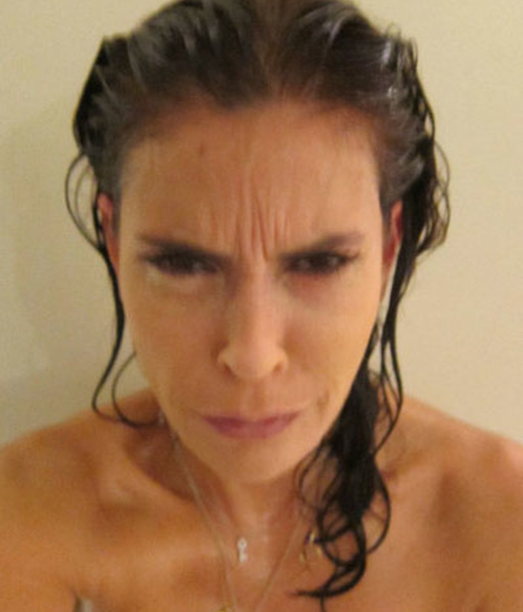 Así es Teri Hatcher cuando sale de la ducha