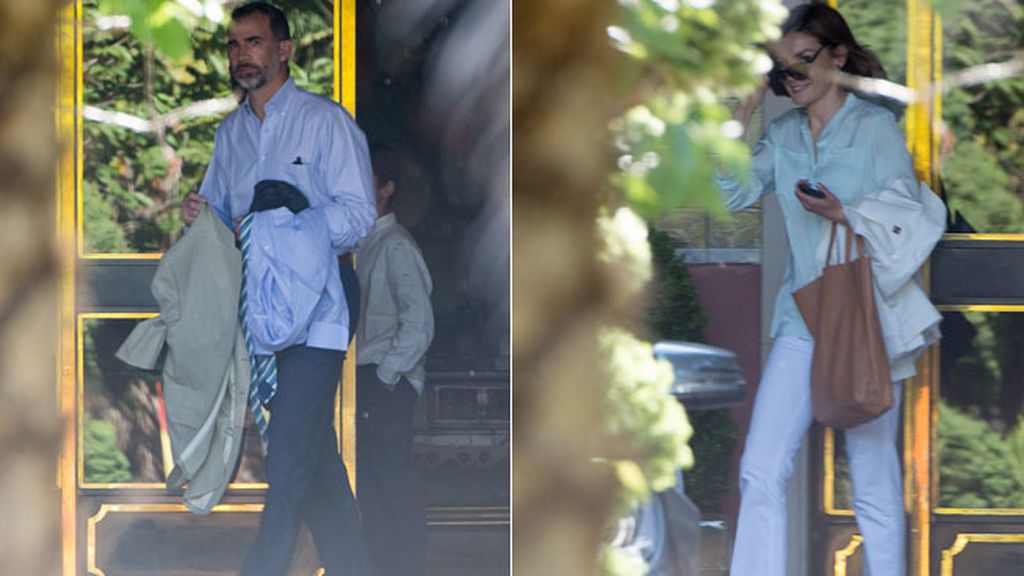 Letizia, Felipe, Leonor... Así fue la comunión de los hijos de Laura Ponte y Gómez Acebo