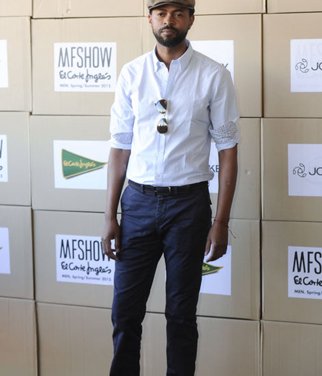 Paulo Wilson, el yerno de Adolfo Suárez, en el desfile de la firma Jockey