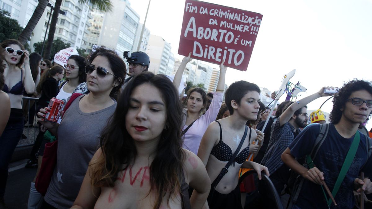 La Marcha de las vabundas recorre Río de Janeiro La Marcha de las vabundas recorre Río de Janeiro