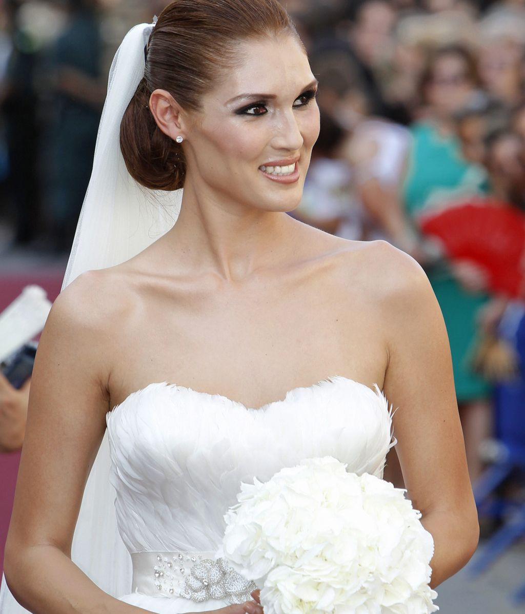 La novia, la modelo Jessica Ramírez