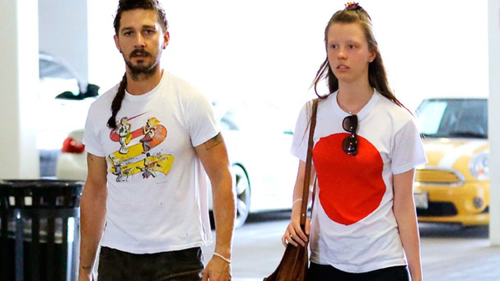 Shia LaBeouf y Mia Goth